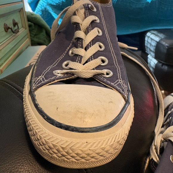 Converse All Star purple and white Sneakers - Picture 6 of 13